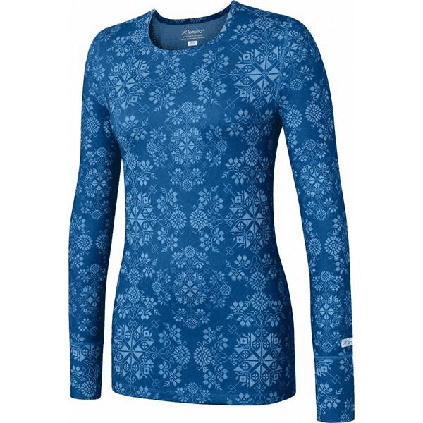 Terramar Cloud Nine 2.0 Printed Scoop Womens Lagoon Alpine Small