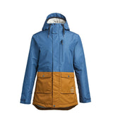 AIRBLASTER Stay Wild Parka Womens Navy Grizzly M