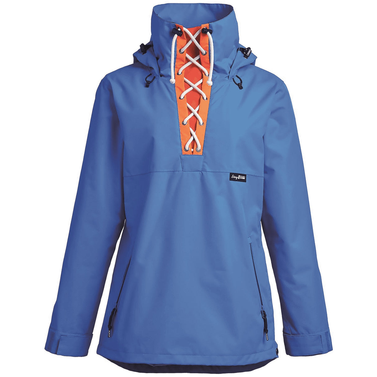 AirBlaster Papoose Pullover Womens True Blue Fire