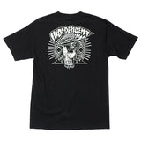 Independent Shredded Tshirt Black