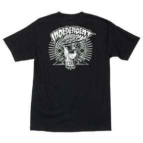 Independent Shredded Tshirt Black
