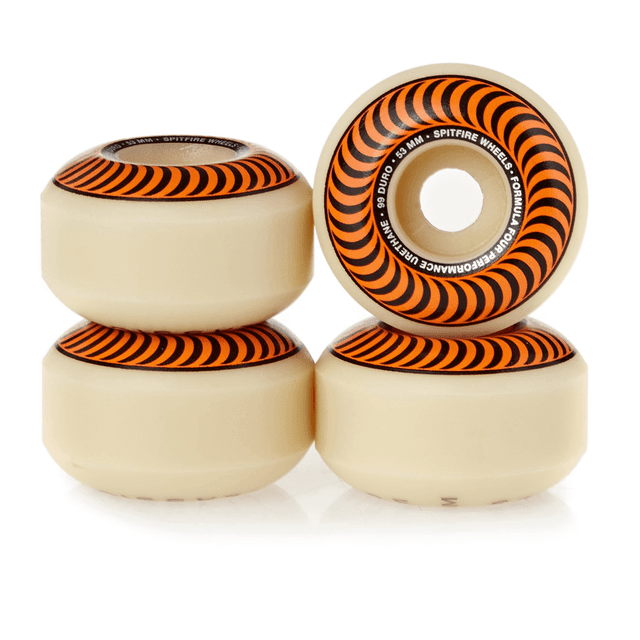 Spitfire F4 Classics Wheels Set Orange Swirl 53m/99D