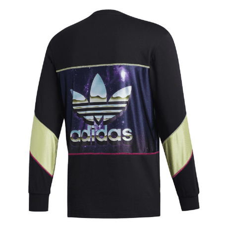 Adidas Metropolitan LongSleeve Tshirt Black Yellow