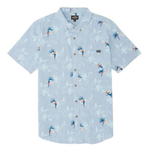 Billabong Sundays Mini SS Shirt Blue