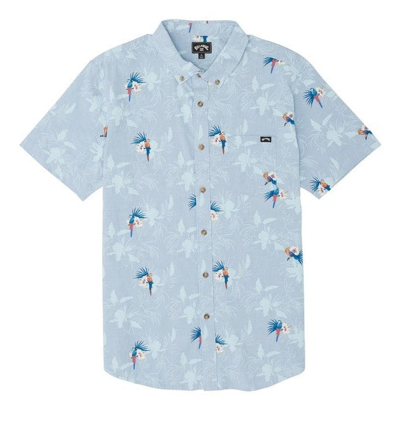 Billabong Sundays Mini SS Shirt Blue M