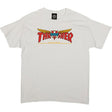 Thrasher Venture Collab SS Tshirt White Red Yellow