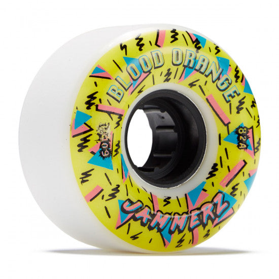 Blood Orange Jammers Wheels Set Yellow White 60mm/82a