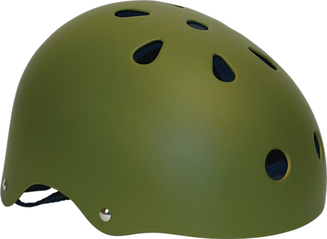 INDUSTRIAL FLAT ARMY SKATE HELMET L