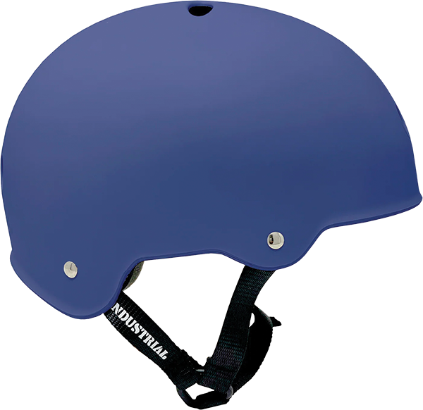 INDUSTRIAL FLAT BLUE SKATE HELMET L