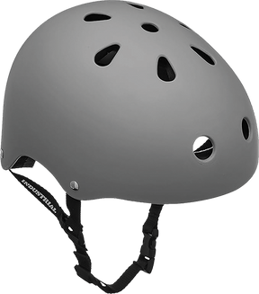 INDUSTRIAL FLAT GREY SKATE HELMET L