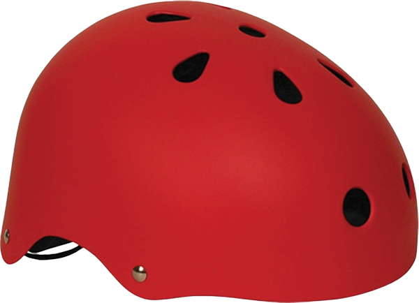 INDUSTRIAL FLAT RED HELMET XS