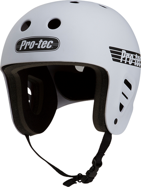 PROTEC FULLCUT CERT MATTE WHITE-S HELMET