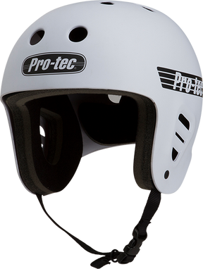 PROTEC FULLCUT CERT MATTE WHITE-S HELMET