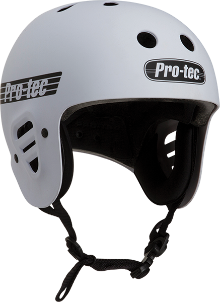PROTEC FULLCUT CERT MATTE WHITE-M HELMET