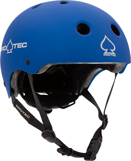 PROTEC JR.CLASSIC YMEDIUM METALLIC BLU HELMET CERTFIED