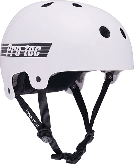 PROTEC(CPSC) LP OLD SCHOOL HELMET S/M-GLOSS WHITE