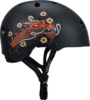 PROTEC CERTIFIED  LOW PRO HELMET S/MEDIUM CAB DRAGON BLACK