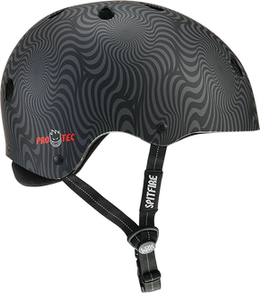 PROTEC(CPSC) LOW PRO HELMET L/XL-SPITFIRE BLK SWIRL