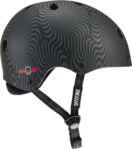 PROTEC(CPSC) LOW PRO HELMET L/XL-SPITFIRE BLK SWIRL