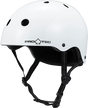 PROTEC CERTIFIED  LOW PRO HELMET L/XLARGE GLOSS TSHIRT WHITE