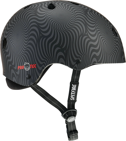 PROTEC(CPSC) LOW PRO HELMET XL/XXL-SPITFIRE BLK SW