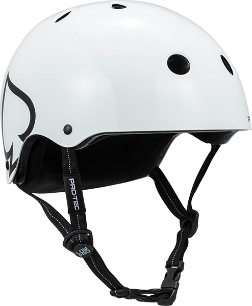 PROTEC CERTIFIED  LOW PRO HELMET XL/XXL-GLOSS WHITE
