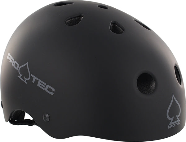 PROTEC (CERTFIED)CLASSIC MATTE BLACK-XS HELMET
