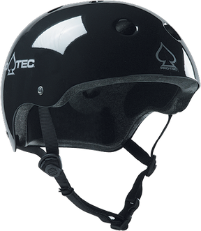 PROTEC Classic CERTFIED GLOSS BLK-XL SKATE HELMET