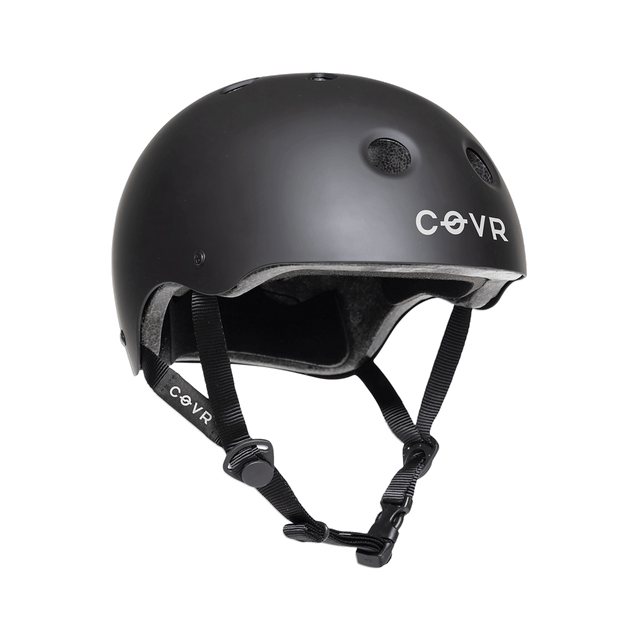 PUSH COVR HELMET S/M MATTE BLACK