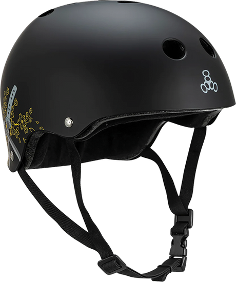TRIPLE 8 CERTIFIED SWEATSAVER XS/SMALL BROWN MATTE BLACK