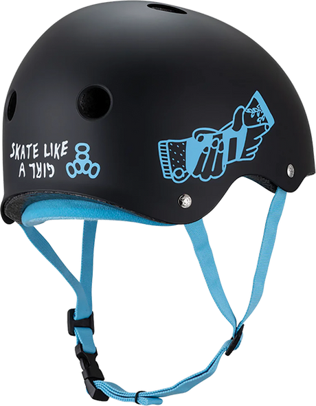 T8 CERTIFIED SWEATSAVER XS/S-SKATE LIKE A GIRL BLK