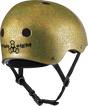 TRIPLE 8 CERTIFIED DEEP COVER HELMET XS/S-GOLD GLITTER