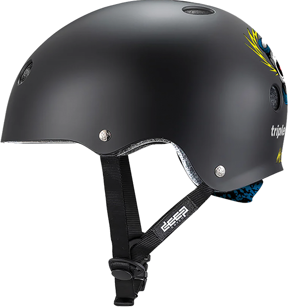 TRIPLE 8 CERTIFIED DEEP COVER HELMET XS/S-MIKE MCGILL