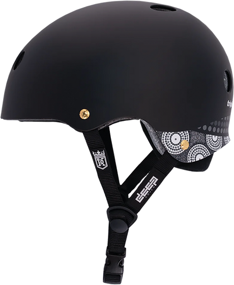 TRIPLE 8 CERTIFIED DEEP COVER XS/S-KEEGAN PALMER BLACK