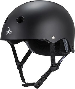 T8 CERTIFIED DEEP COVER HELMET L/XL-MATTE BLACK