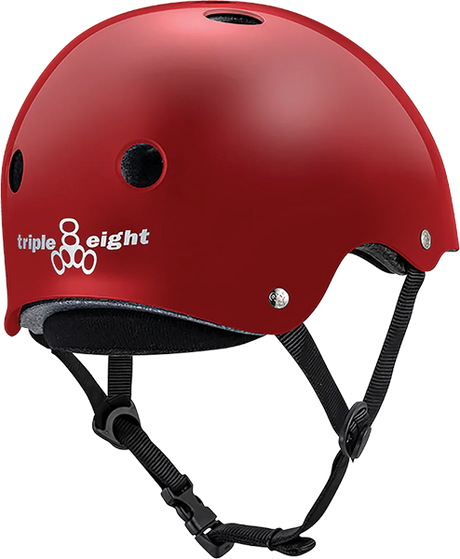 TRIPLE 8 CERTIFIED DEEP COVER L/XL-GLOSS RED