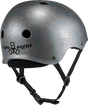 TRIPLE 8 CERTIFIED DEEP COVER HELMET XL/XXL-SILVER GLITTER