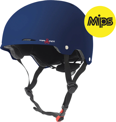 TRIPLE 8 GOTHAM MIPS DUAL-CERT HELMET S/M-MATTE BLUE