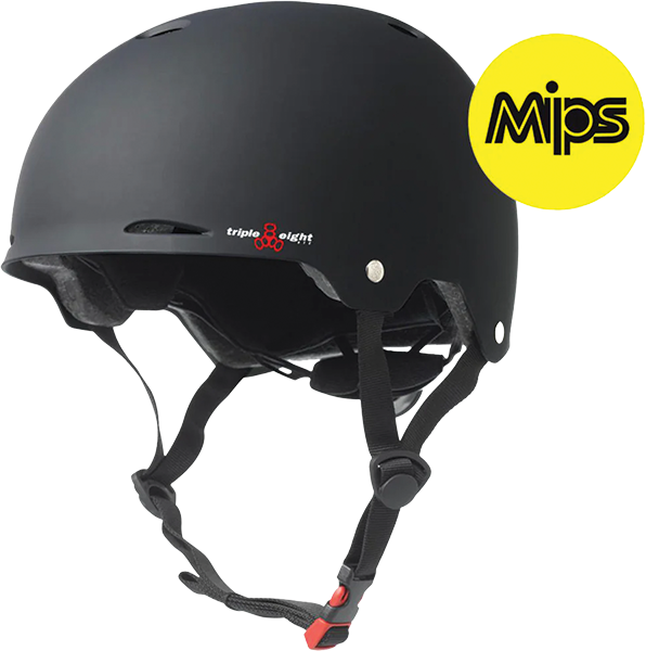 TRIPLE 8 GOTHAM MIPS DUAL-CERT HELMET S/M-MATTE BLACK