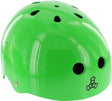 TRIPLE 8 LIL 8 SKATE HELMET NEON GREEN GLOSS CERTFIED/astm