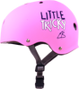 TRIPLE 8 LITTLE TRICKY SKATE HELMET PINK RUBBER eps liner