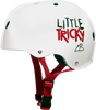 TRIPLE 8 LITTLE TRICKY SKATE HELMET WHITE GLOSS eps liner