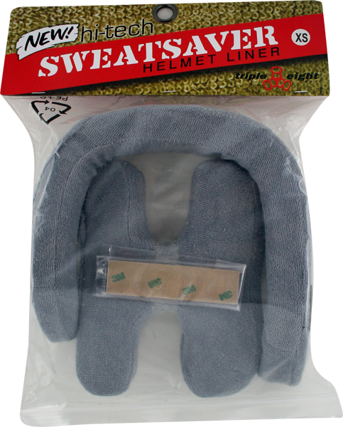 TRIPLE 8 SWEATSAVER SKATE HELMET LINER XL-GREY