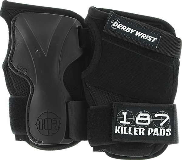 187 DERBY WRIST GUARD XLARGE BLACK