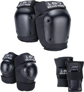 187 6-PACK PAD SET (PRE-K)-BLACK
