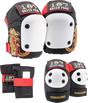 187 6-PACK PAD SET XSMALL CABALLERO DRAGON BLK