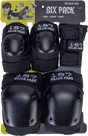 187 6-PACK PAD SET XSMALL BLACK