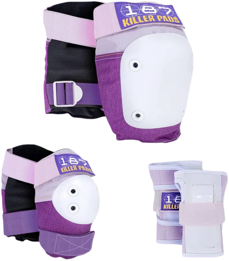 187 6-PACK PAD SET L/XL PURPLE
