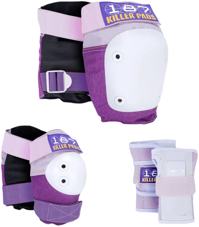 187 6-PACK PAD SET L/XL PURPLE