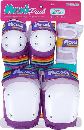 187 6-PACK PAD SET L/XLARGE MOXI LAVENDER